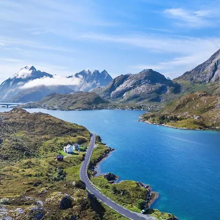 Idyllisk Feriehus I Lofoten Ramberg Exterior photo